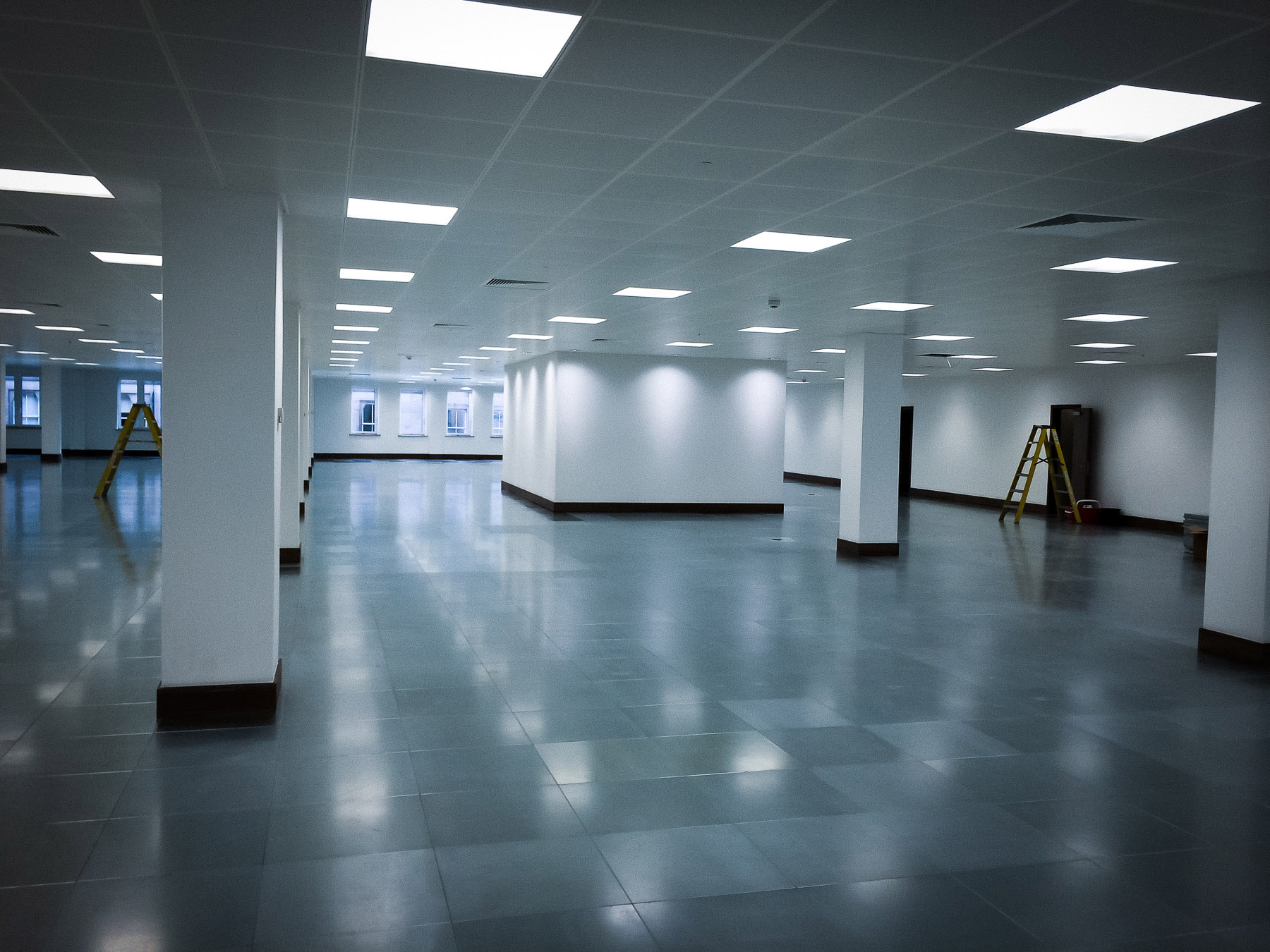 Empty modern office